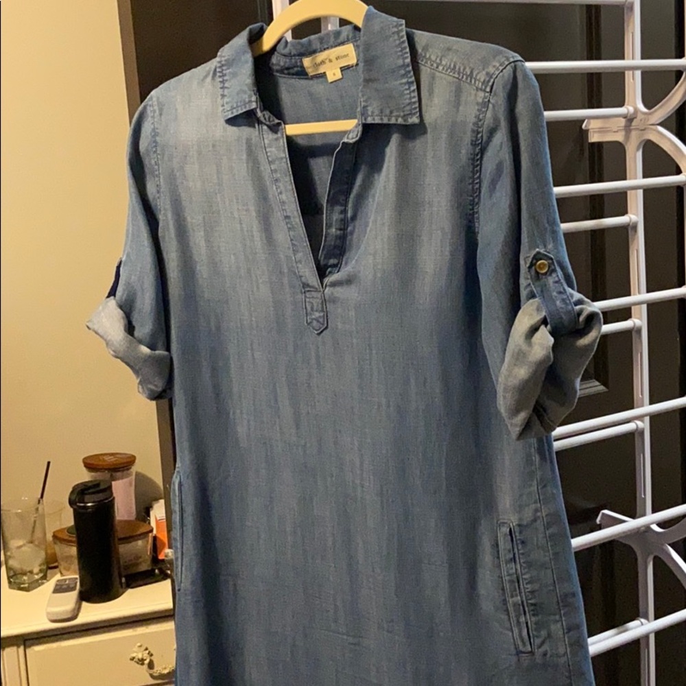 Cloth and Stone Denim Dress